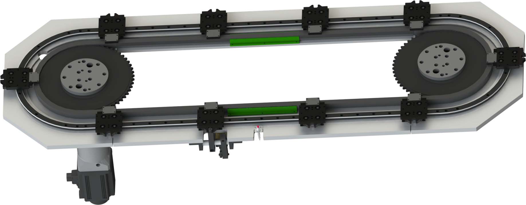 椭圆底板结构链传动环形导轨运送线25系列-OV2(图4)