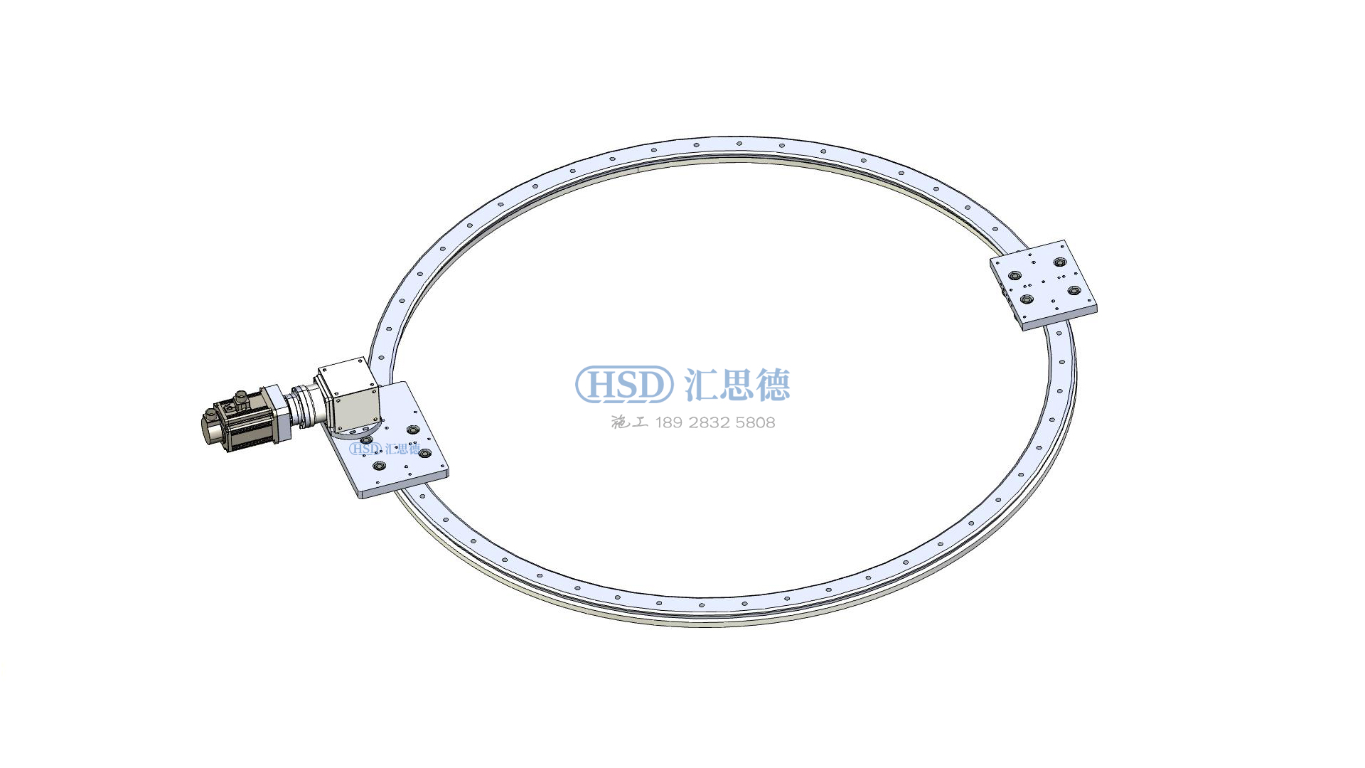 今年会官网一体式带齿环形导轨常用尺寸选型指南(图2)