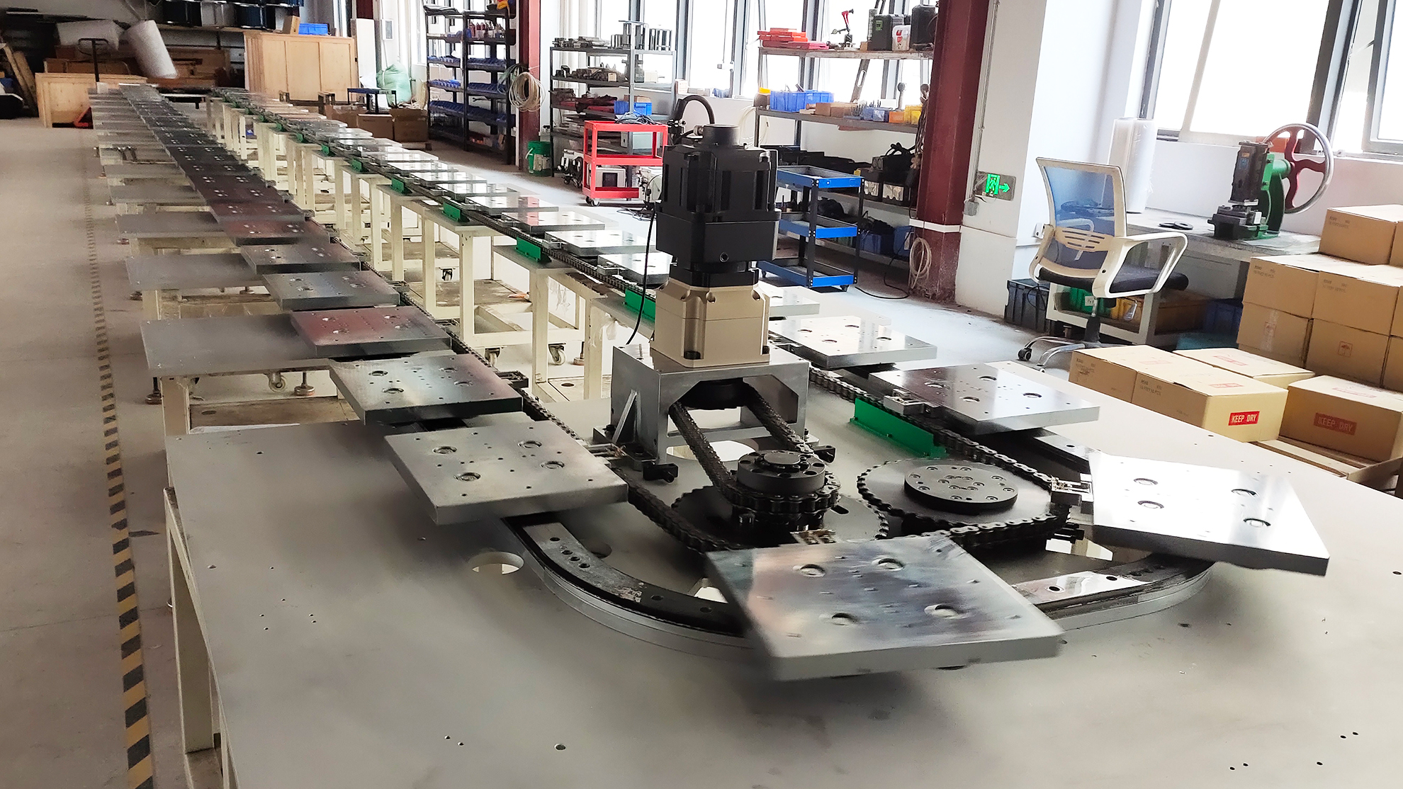 面向差别工况的环形导轨运送线系统设计、选